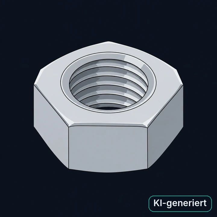 Sechskantmutter als Illustration
